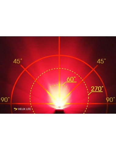 Baklampa MOON Helix Lite Black 100lm