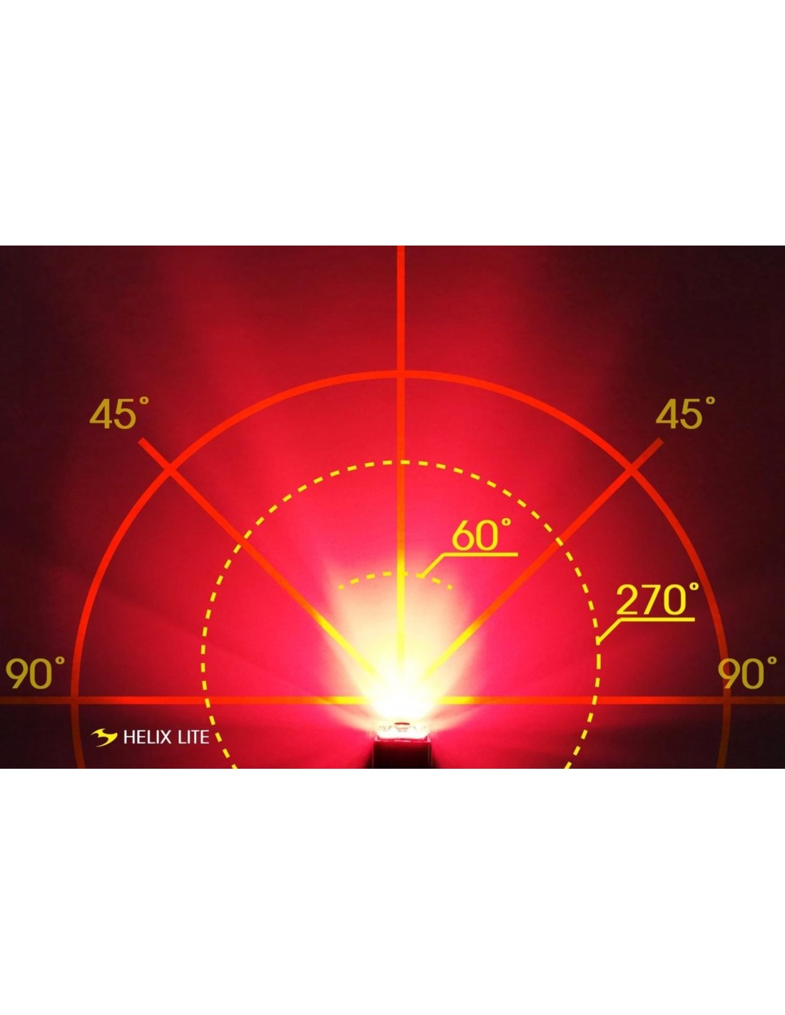 Baklampa MOON Helix Lite Black 100lm