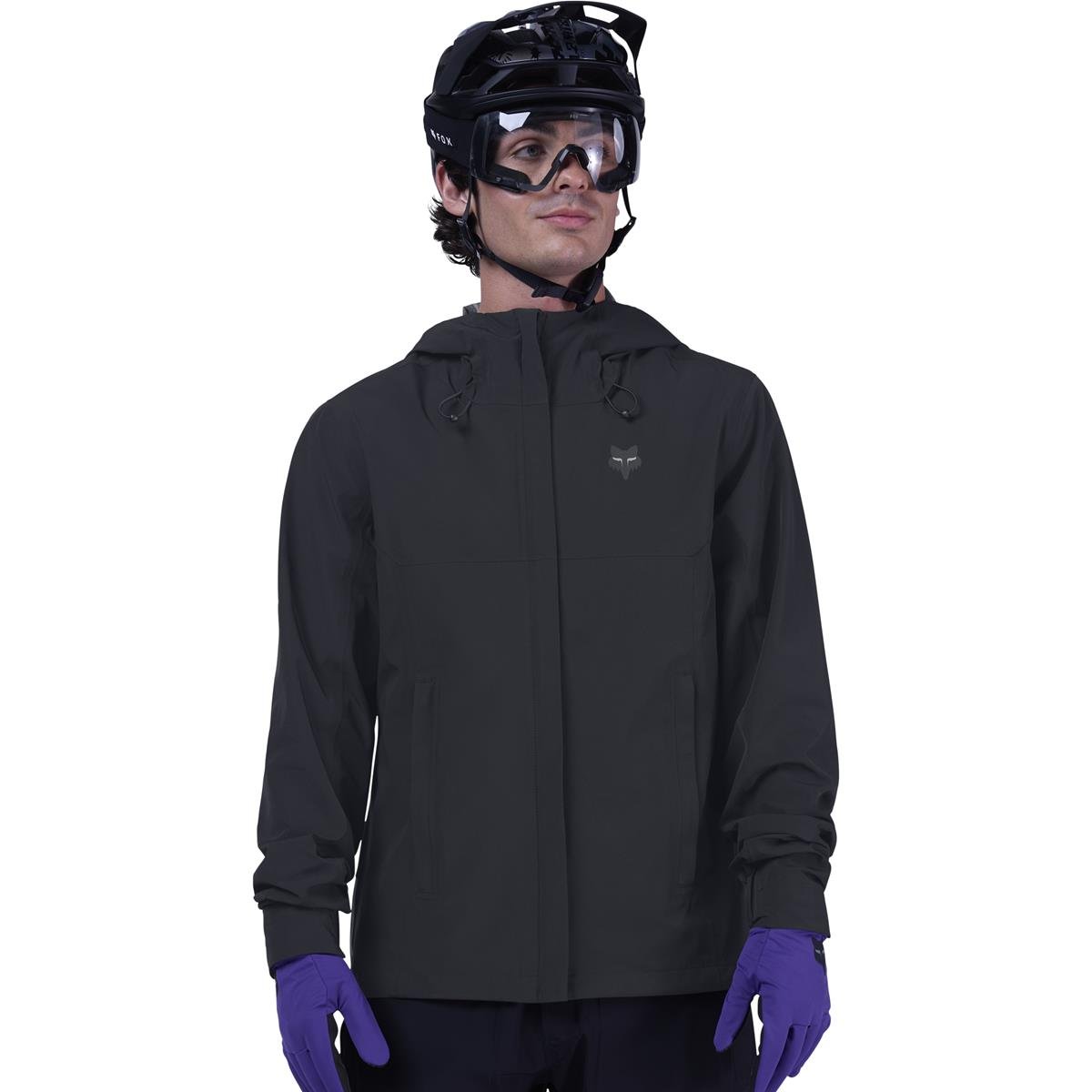 Fox MTB Rain Jacket Ranger Lunar SE - Black
