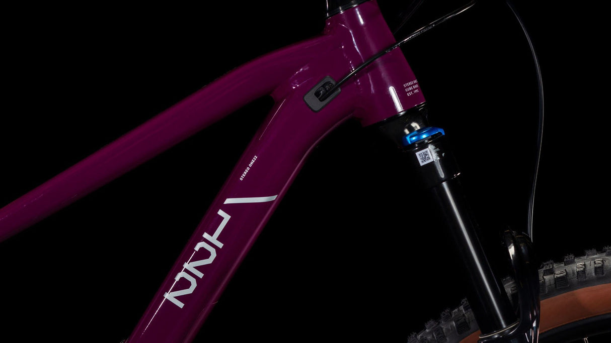 Cube Stereo ONE22 Race wine´n´grey