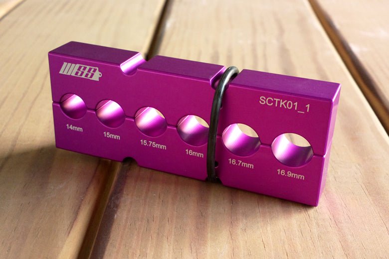 WSS Suspension Shaft Clamps 7.4mm to 31.7mm Fox & Rockshox