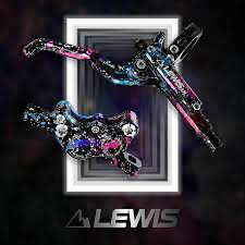 Lewis LH4 Axial Cylinder 4 Pistons Hydraulic Disc Brake
