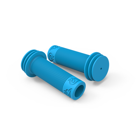 Premium 100MM Cyan Handlebar Grips for Ultimate Comfort