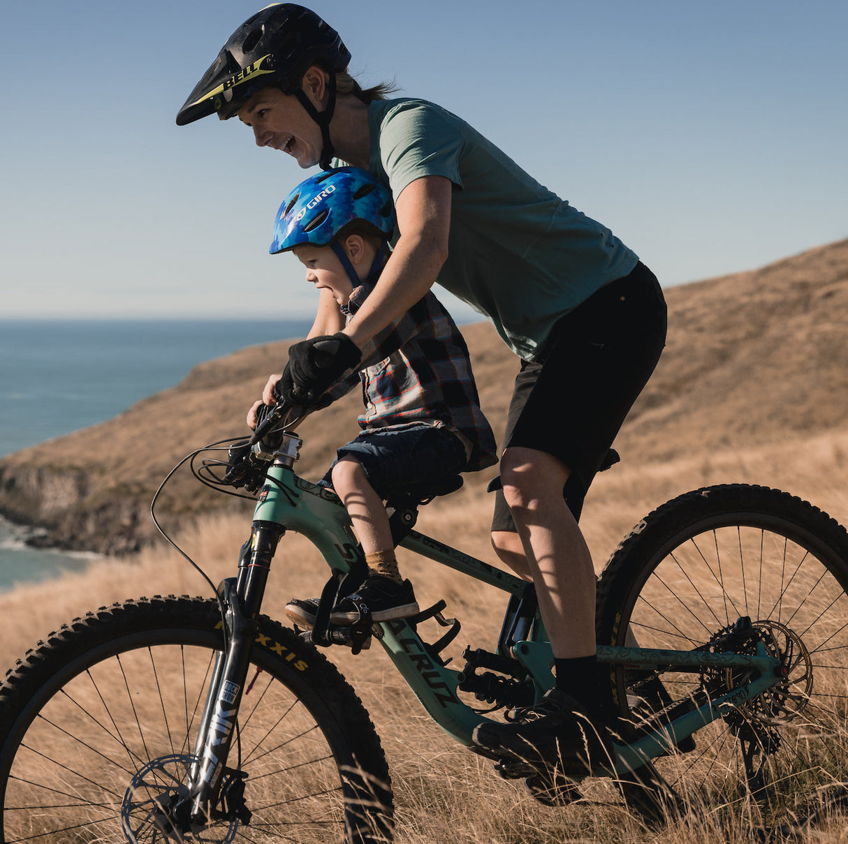 Shotgun 2.0 Child Bike Seat Combo