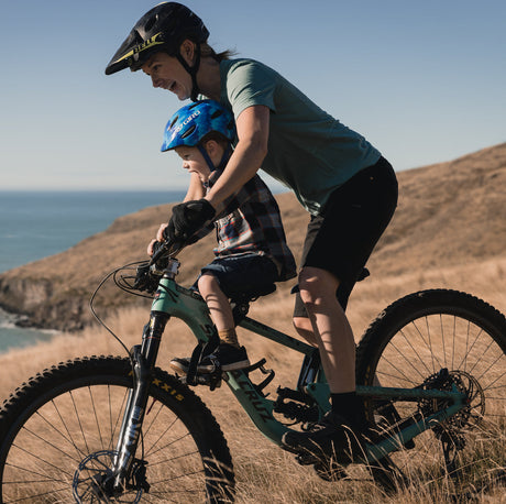 Shotgun 2.0 Child Bike Seat Combo